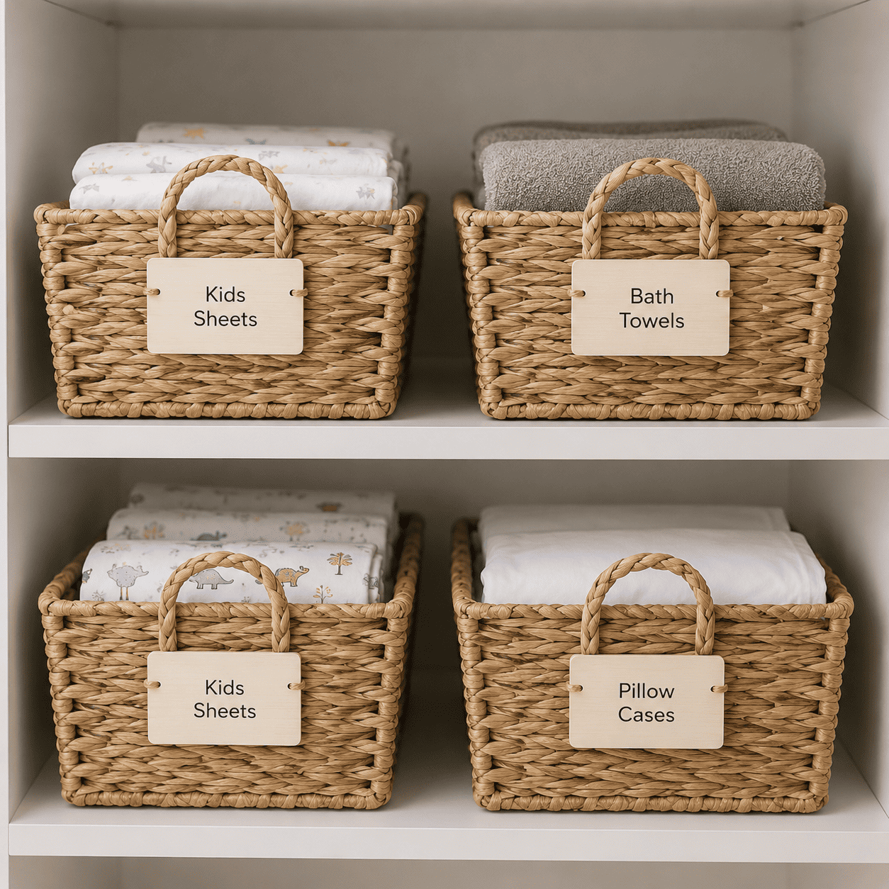 Bamboo Organizing Tags