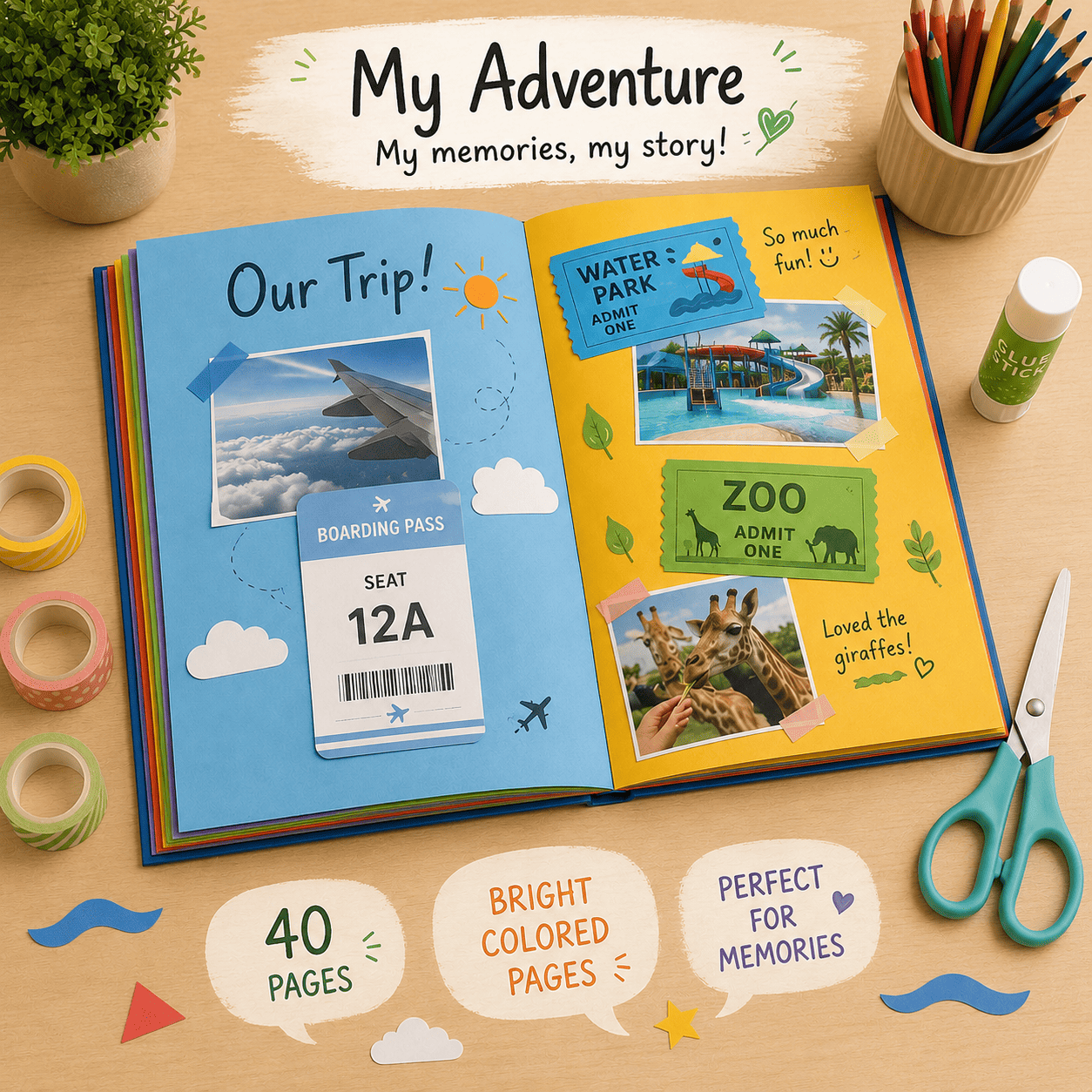 Creative scrapbook