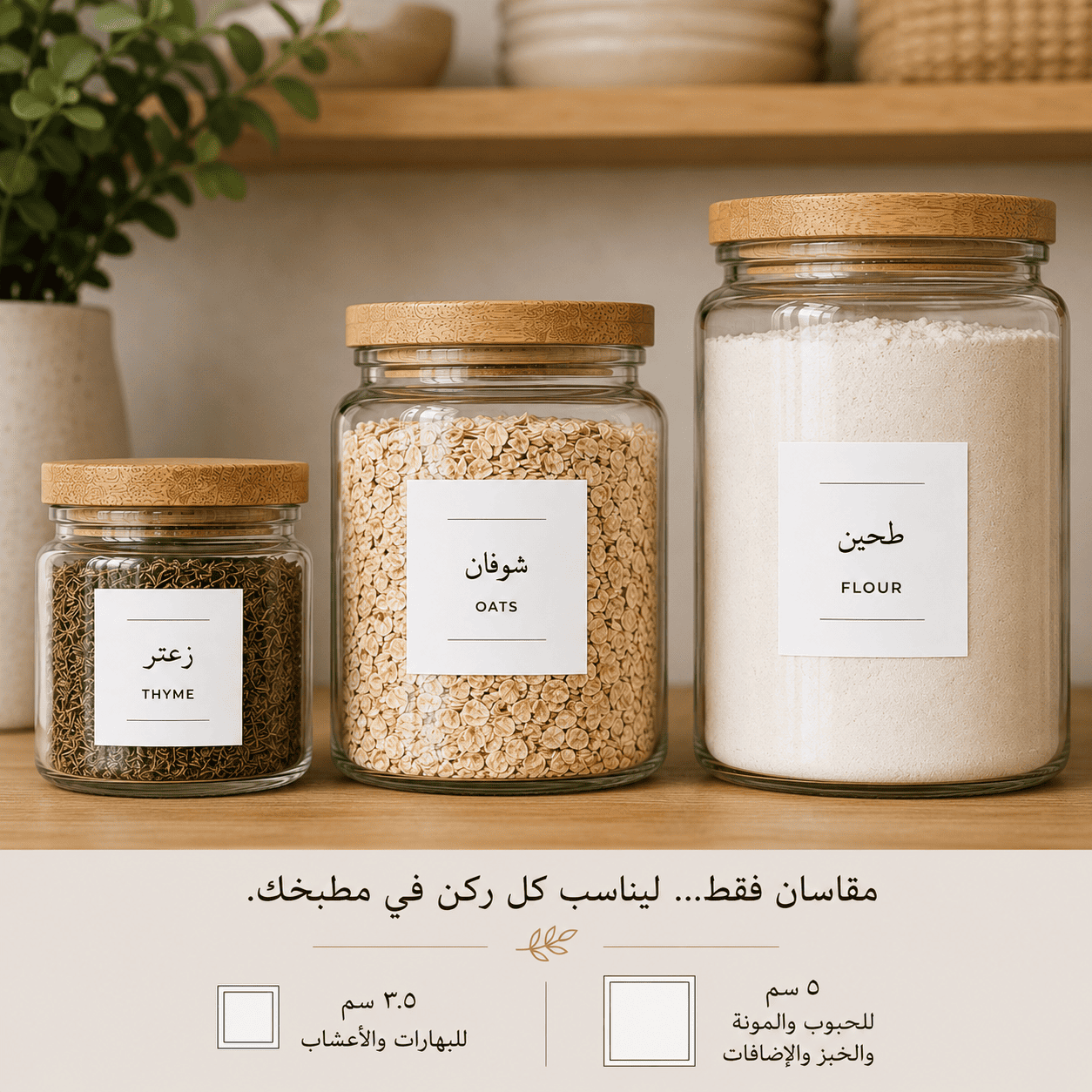 Minimalist Pantry Labels Collection