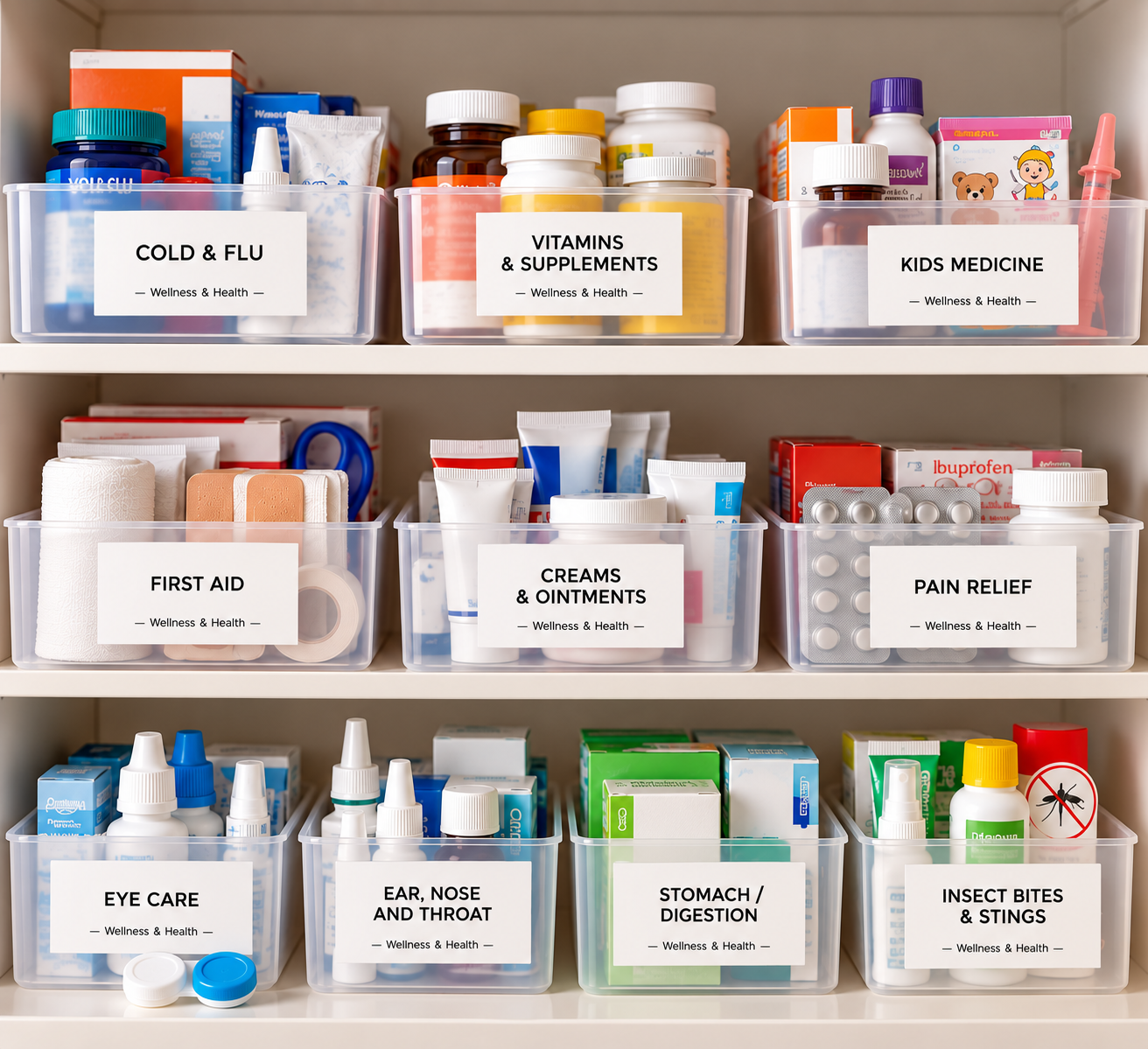 Home Pharmacy Labels 1