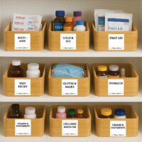 Medicine Organizing Stickers